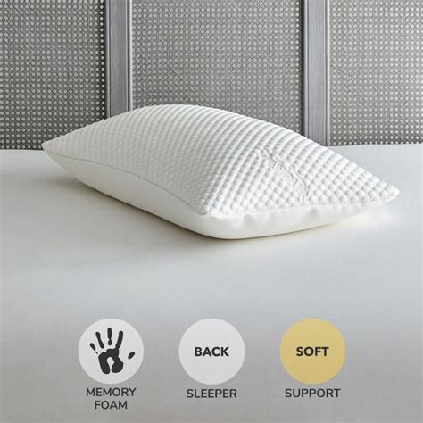 Tempur Cloud Memory Foam Back Sleeper Pillow | Dunelm