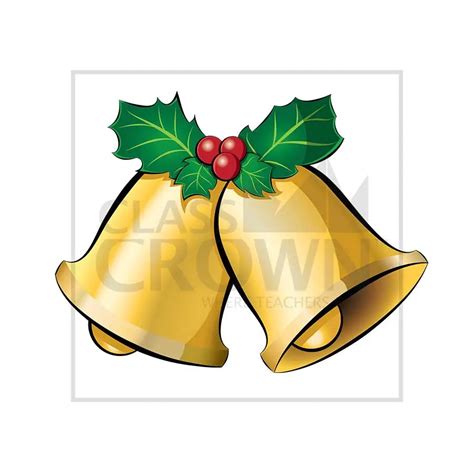 Christmas Bells Clipart | ClassCrown