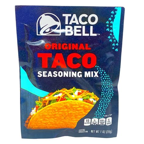 Taco Bell Seasoning Original Flavour - 1oz | Candy Funhouse – Candy Funhouse CA