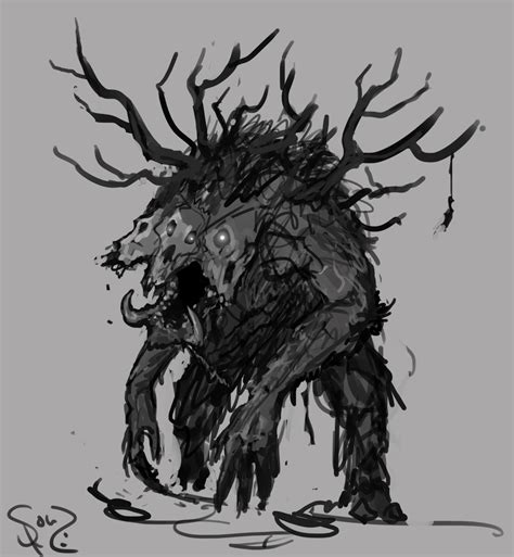 Wendigo by Halycon450 on DeviantArt