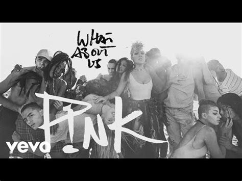 Pink "What About Us" Lyric Video | POPSUGAR Entertainment