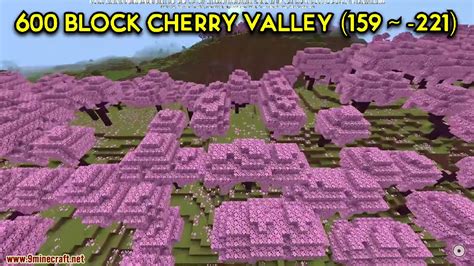 Beautiful Cherry Blossom Seeds For Minecraft (1.20.6, 1.20.1) - Bedrock Edition - 9Minecraft.Net