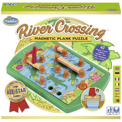 ThinkFun River Crossing Puzzle Game