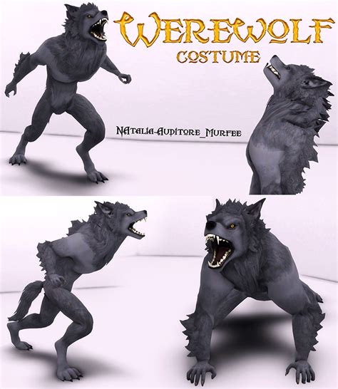 Sims 4 Werewolf Feet