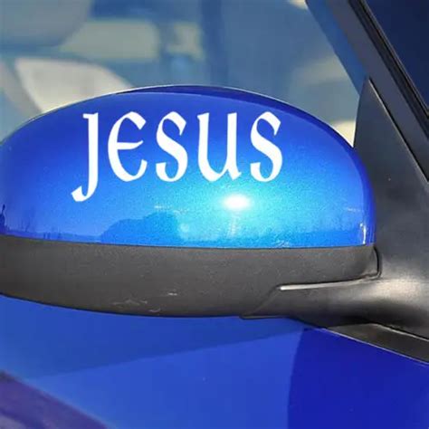 Jesus Religious Car Stickers Car Body Stickers Car Bumper Sticker ...