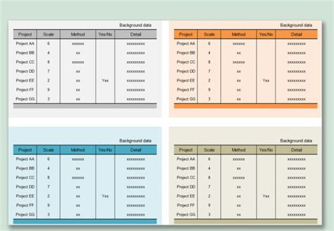 Microsoft Excel Form Templates