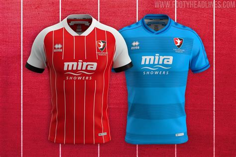 Cheltenham Town 20-21 Home & Away Kits Released - Footy Headlines