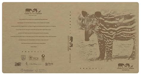 Tapir Conservation on Behance