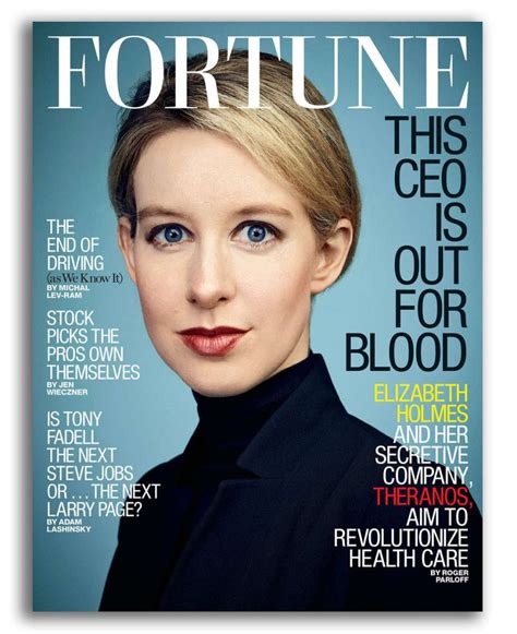 Elizabeth Holmes, founder of Theranos | LifeGate