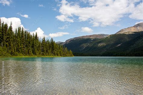 Mountain Lake, Aldophous Lake, Banff National Park backcountry Stock ...