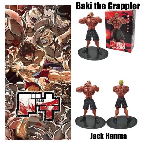 THE ULTIMATE SHOWDOWN Jack Hanma Vs. Yujiro Hanma Baki The Grappler Pvc ...