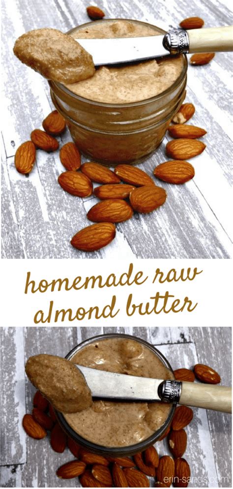 Homemade Raw Almond Butter | Recipe | Raw almond butter, Raw almonds, Gluten free recipes easy