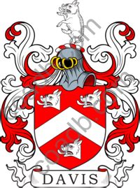 Davis Family Crest, Coat of Arms and Name History