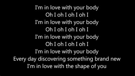 Ed Sheeran - Shape Of You (Lyrics Video) - YouTube