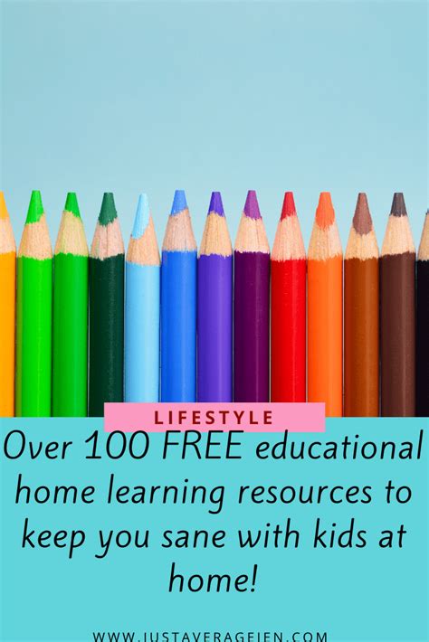 100+ FREE good educational home learning resources for kids!