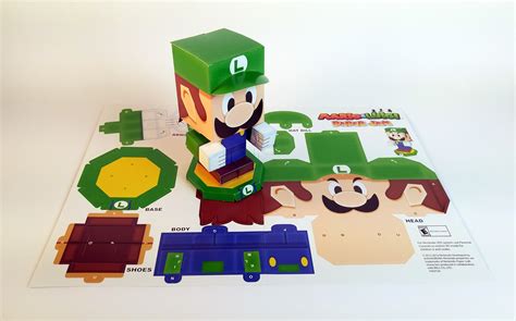 Mario & Luigi Paper Jam Papercraft Premium :: Behance