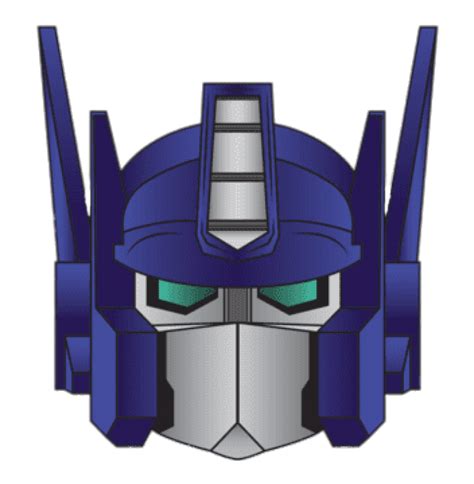 Optimus Prime Face Logo