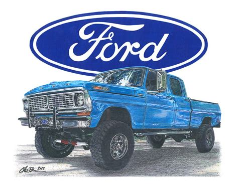 Ford Drawing at PaintingValley.com | Explore collection of Ford Drawing