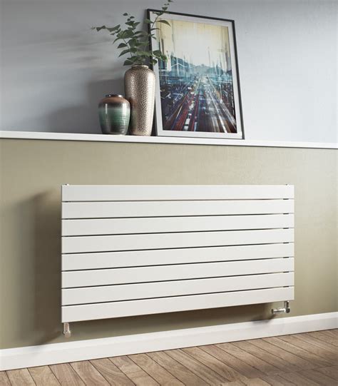 Panio Horizontal Flat Panel Designer Radiator - Agadon Heat & Design