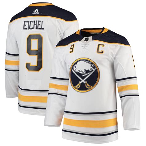 Jack Eichel Buffalo Sabres adidas Away Authentic Player Jersey - White