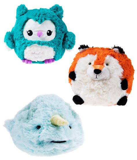 Mini Squishables: Plump, round, and adorable stuffed animals