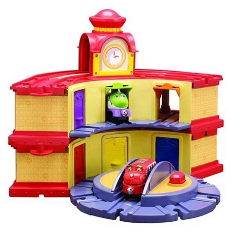 Chuggington Wooden Railway Double Decker Roundhouse | Chuggington, Wood ...