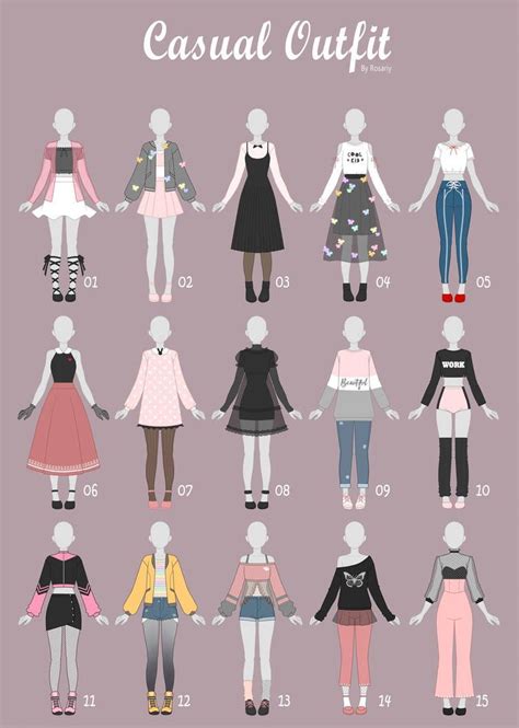 Total 67+ imagen dibujos de outfit - Viaterra.mx