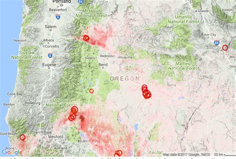 Oregon Smoke Information: AQ Forecasting