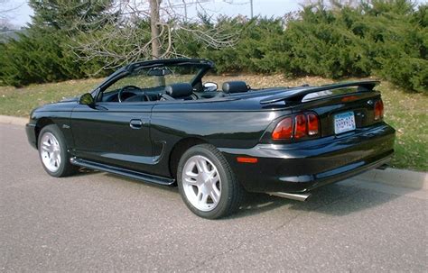 Black 1998 Ford Mustang GT Convertible - MustangAttitude.com Photo Detail