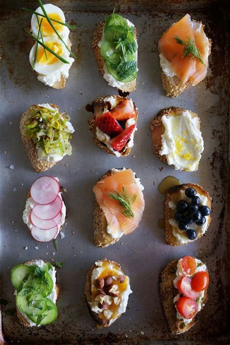 13 Most Irresistible Canapés Of All Time | Appetizer snacks, Food ...