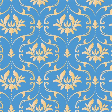 Royal victorian seamless pattern. Damask royal pattern 580983 Vector ...