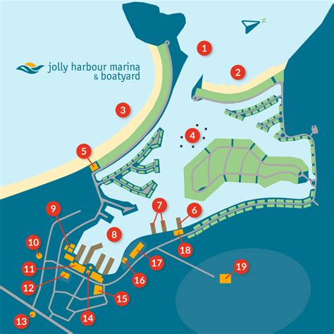 Marina Map - Jolly Harbour Marina & Boatyard