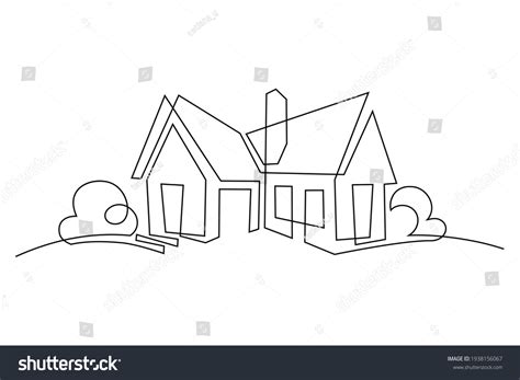 314,919 House Line Art Stock Vectors, Images & Vector Art | Shutterstock