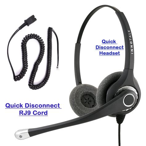 Cisco 7861 7931G, 7940, 7941, 7942, 7945, 7960 Professional Binaural Headset + Cisco Phone ...