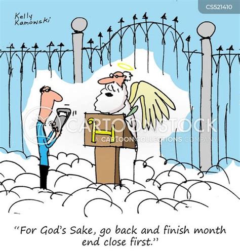 Heaven's Gates Cartoons and Comics - funny pictures from CartoonStock