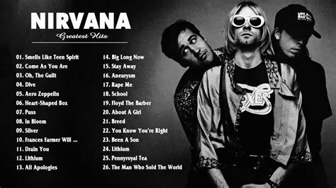 Nirvana Songs Playlist 2017 || The Very Best Of Nirvana Album [Best ...