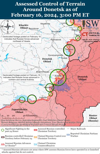 Avdiivka on hostilities map - Frontline updates | RBC-Ukraine