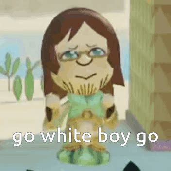 Mii Miitopia GIF - Mii Miitopia Go white boy go - Discover & Share GIFs