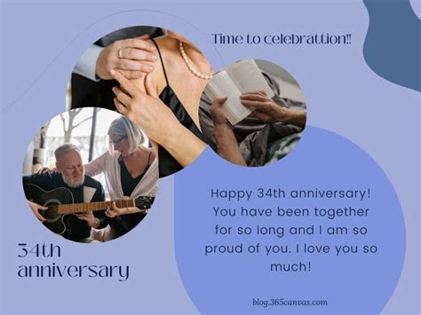 50+ Best 34th Year Anniversary Quotes, Wishes and Messages