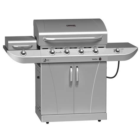 Char-Broil Commercial 4-Burner (40,000-BTU) Natural Gas or Liquid ...