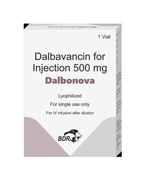 Dalbavancin Injection at best price in Nagpur by Taured Corporation ...