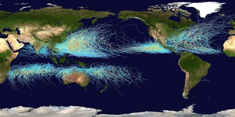 Tropical Cyclone Map