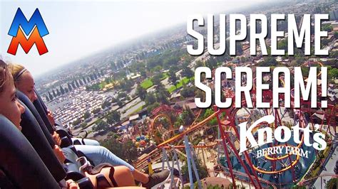 Supreme Scream On-Ride POV at Knott's Berry Farm - 30 Stories Up. 3 Seconds Down. | Morgan ...