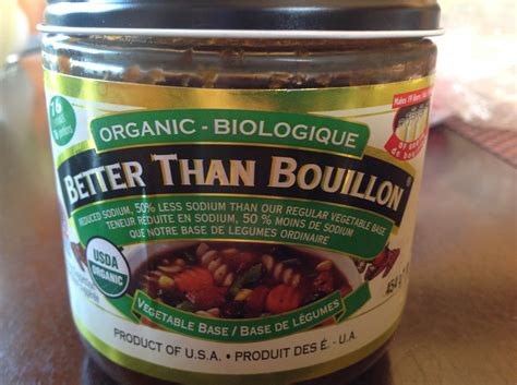 Better Than Bouillon Vegetable Base - Vegan on the GO!