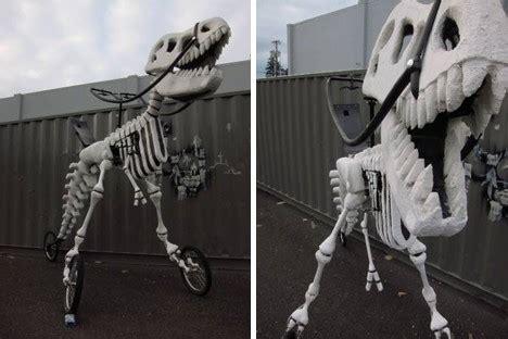 Jurassic Bike: 12-Foot-Long Dinosaur Skeleton Tricycle | Gadgets, Science & Technology