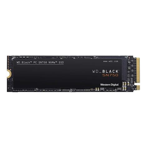 1 TB SSD (เอสเอสดี) WD BLACK SN750 PCIe/NVMe M.2 2280 (WDS100T3X0C)