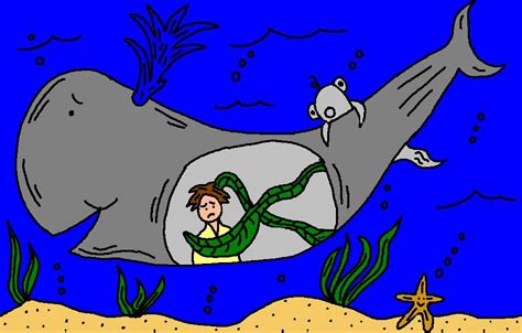 Jonah And The Whale Clipart