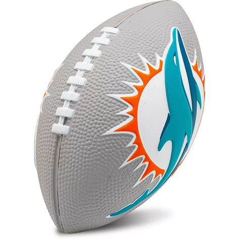 Franklin Miami Dolphins Kids’ Mini Foam 8.5 in Football | Academy