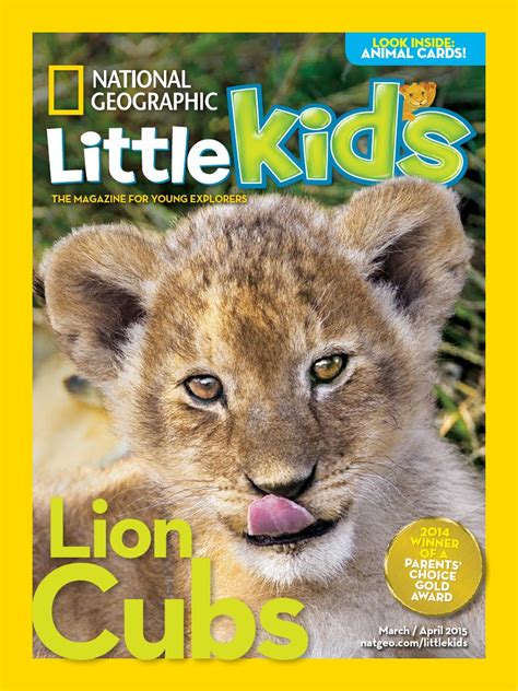 National Geographic Little Kids March April | Fox | Lion