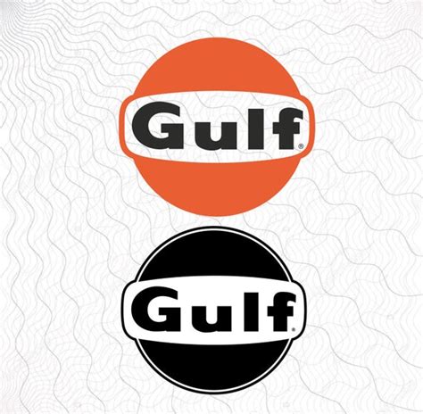 Gulf Logo SVG Gulf Logo Clipart Gulf Logo Cut Files For | Etsy